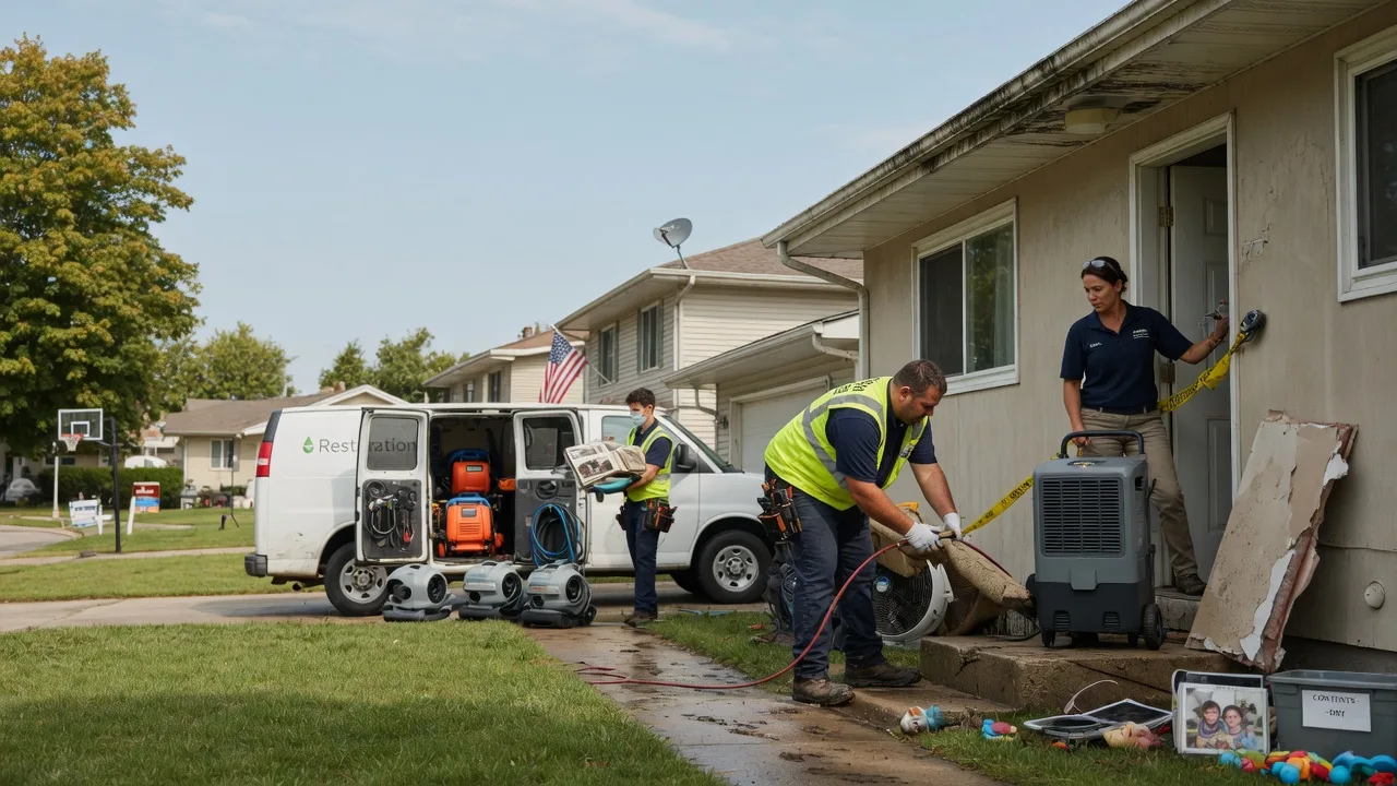 Water Damage Restoration in Quincy, OH near me